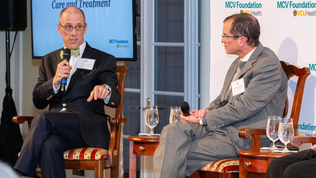 VCU Neurology & Neurosurgery (@vcuneuro) on Twitter photo .<a href="/VCUHealth/">VCU Health</a> MCV Foundation's 10th anniversary of its fall Discovery Series highlighted innovations in research and patient care and featured Gordon Smith, M.D., professor and chair of the Department of Neurology as a panelist.
Learn more ā”ļø: bit.ly/47Zk4sV .<a href="/VCUHealth/">VCU Health</a> MCV Foundation's 10th anniversary of its fall Discovery Series highlighted innovations in research and patient care and featured Gordon Smith, M.D., professor and chair of the Department of Neurology as a panelist.
Learn more ā”ļø: bit.ly/47Zk4sV