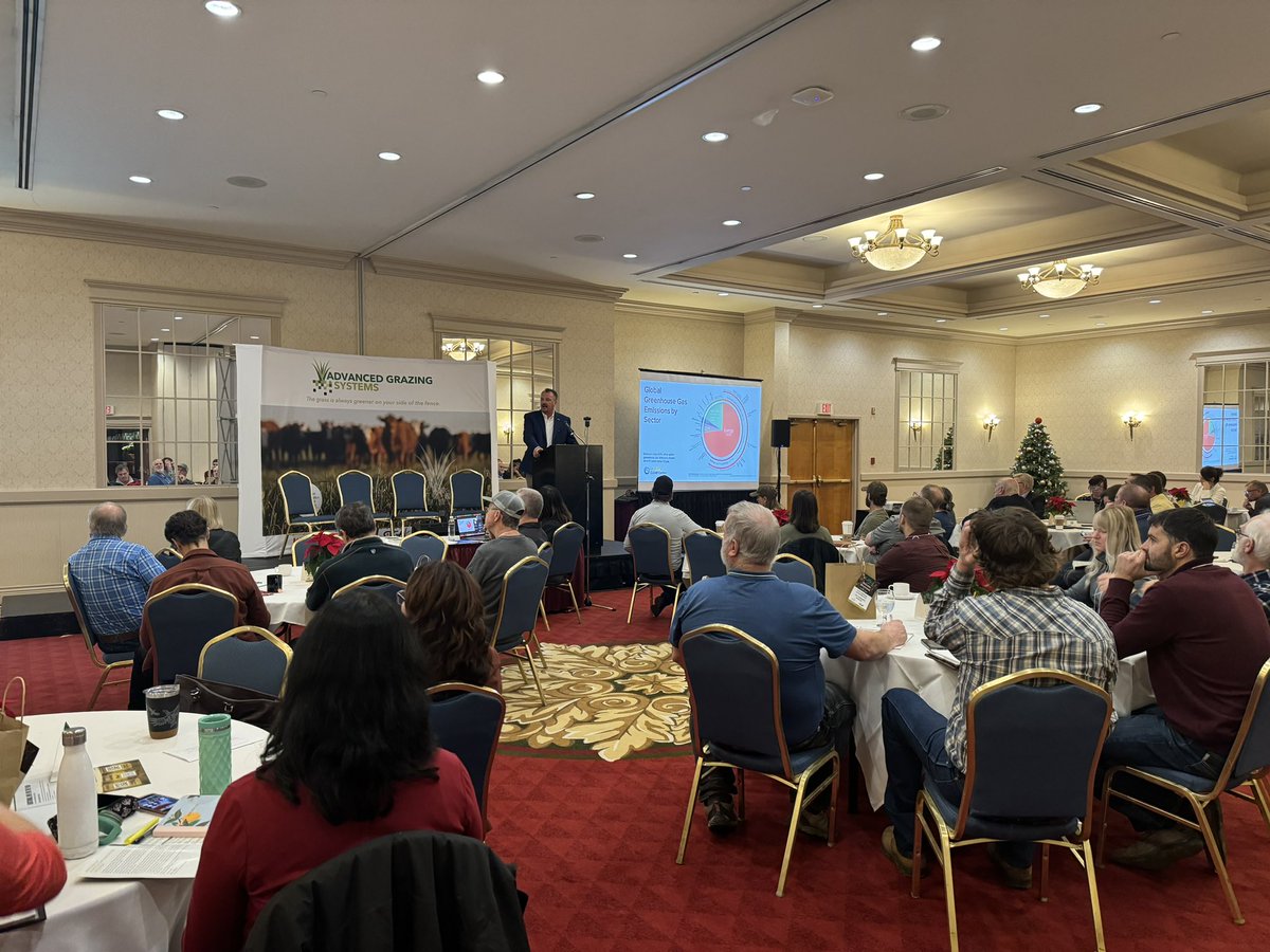 CFGA_ACPF's tweet photo. Frank Mitloehner (@GHGGuru) is presenting on how reductions of methane from ruminants can effectively get the sector to become climate neutral at the CFGA’s 14th annual conference. #forages #grasslands #cfga23 https://t.co/v71xgX3yvY