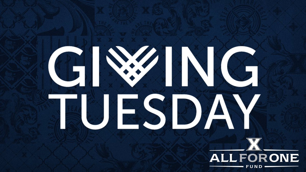 XavierAFO's tweet photo. Thank you to all alumni, family, friends, parents, and fans who supported an Xavier Athletics initiative yesterday during Giving Tuesday! 
We appreciate all you do to support our student-athletes! 
#LetsGoX https://t.co/lJFYTp6VOg