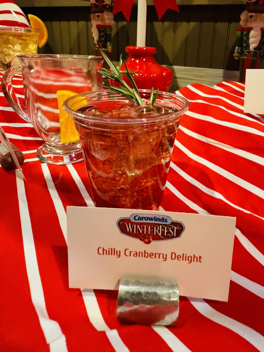 FanAttractions's tweet photo. Treat yourself to these new holiday food and drink offerings @carowinds #winterfest 🎄❄️🎅🏻🍸🍗 #carowinds #carowindswinterfest #merrywinterfest #fantasticattractions💫 https://t.co/8d2khsqxTQ