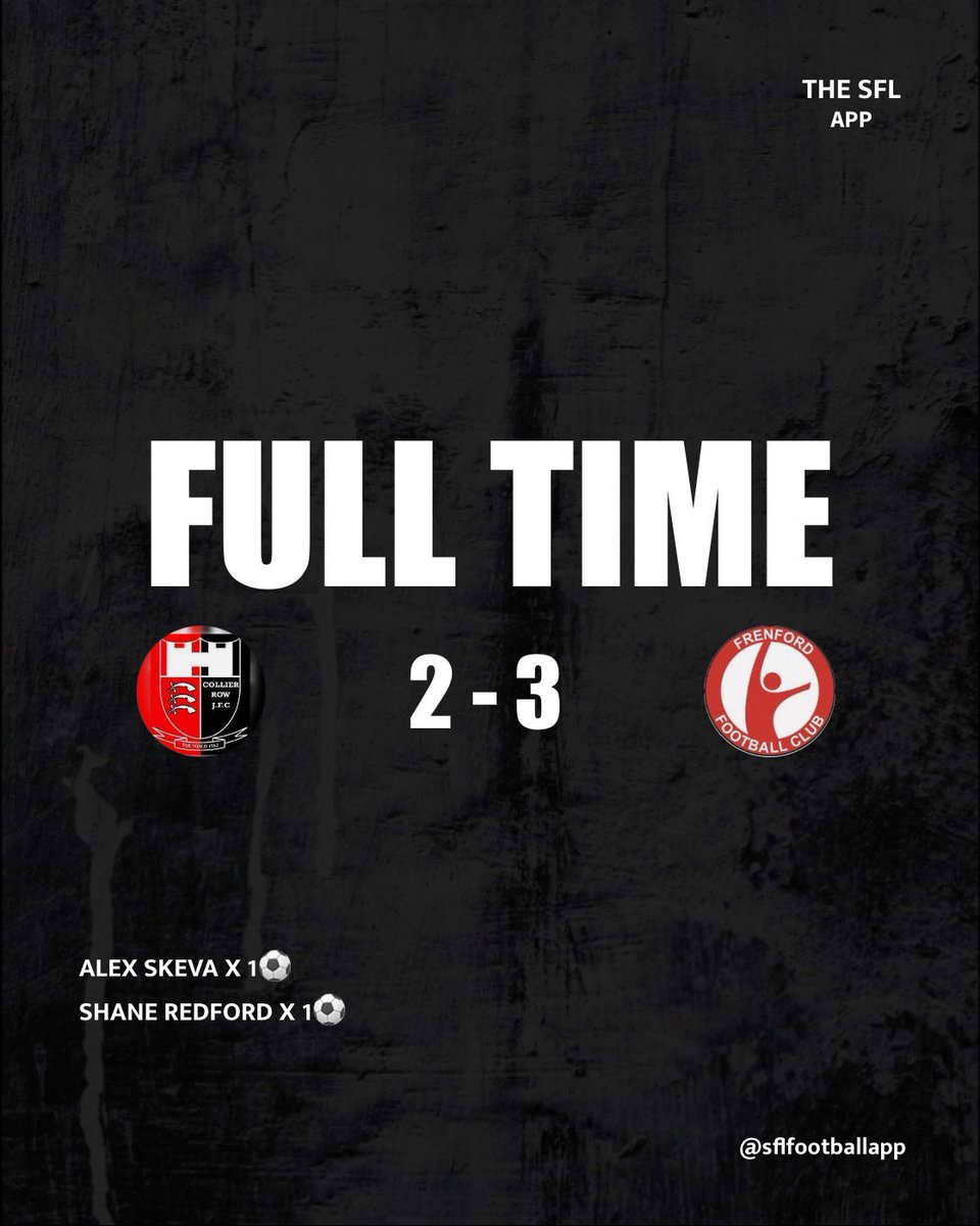 Disappointed to go out of the Essex Junior Trophy on Saturday in the 2nd Round - lack of bodies really cost us which is something we havent had all of this season upto then, having to play most of the game with 11 players.
Great work rate and performance from the lads 🔴⚫️