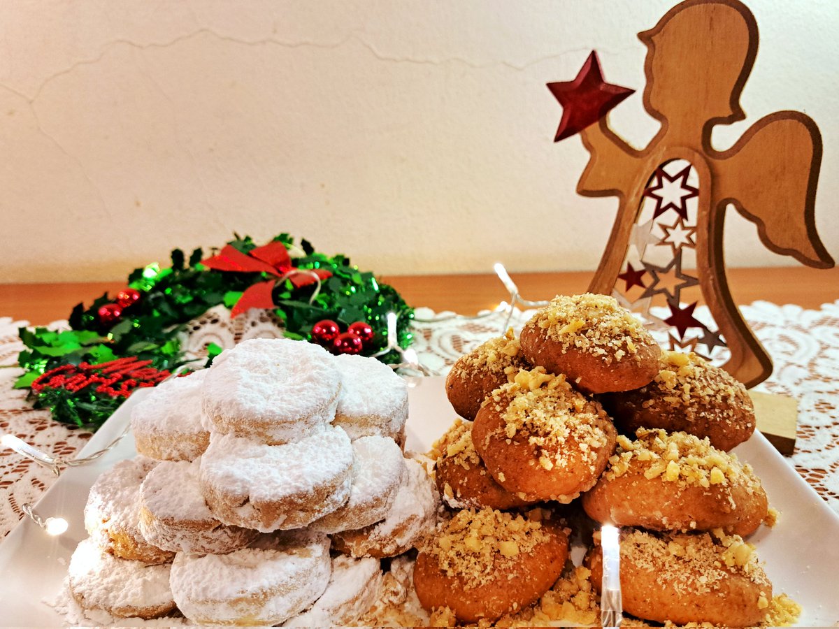 AnnysKitchenEU's tweet photo. Festive season is about to begin and Ι'm already in the mood of baking my traditional, vegan, fragrant &amp; flavourful handmade Christmas cookies!
My plant-based kurabiye &amp; melomacarona are as good as the originals, cruelty-free, made with love &amp; 100% natural ingredients.
Order Now! https://t.co/LHdQkABTIW