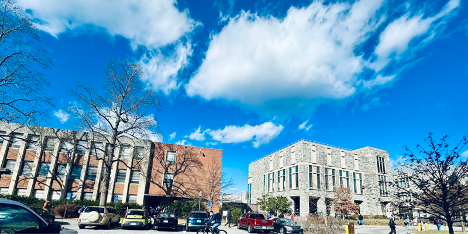 Randolph Hall on the #VirginiaTech campus is hosting its final week of classes. The 70-year-old building will be razed to make way for Mitchell Hall, which should be completed late in 2027.