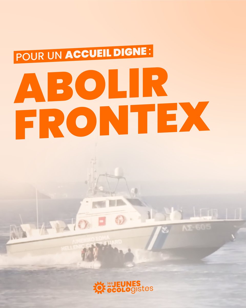Alors que l'abject projet de loi immigration est étudié à l'Assemblée nationale, nous refusons que le débat soit monopolisé par les rhétoriques d’extrême-droite.

Nous rappelons que nous sommes pour un accueil digne et nous revendiquons, entre autres, l’abolition de Frontex.