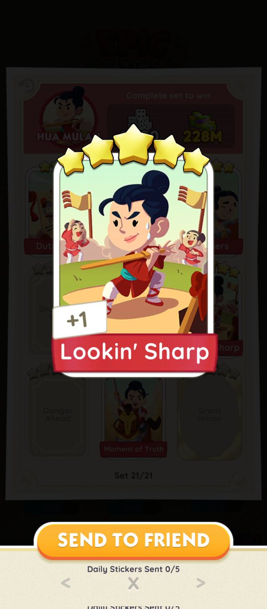 azadsrkians's tweet image. Giveaway -- Lookin' Sharp

Must Retweet and Like this Post

End in 4 Hour

Random Selection will be there.

#MonopolyGoTrade #MonopolyGo