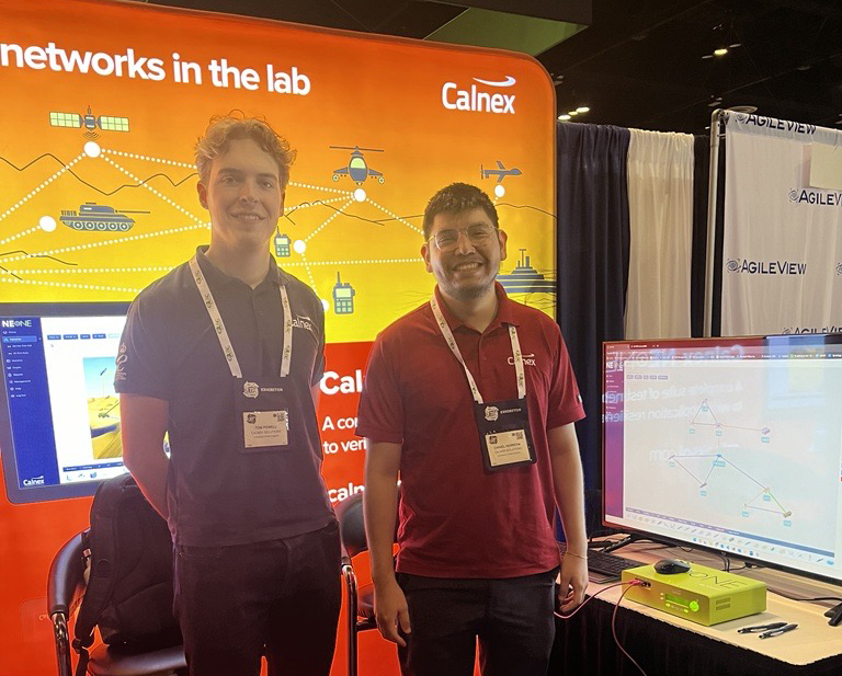 iTrinegy's tweet photo. Day 3 at I/ITSEC: Visit Calnex Booth #3365 for a live demo on simulating and manipulating network conditions in your training platform, ensuring your forces are thoroughly prepared with real-world experiences.

#iitsec2023 #iitsec #militarytraining #cyberrange #networkemulation https://t.co/oYmbaQcQoA