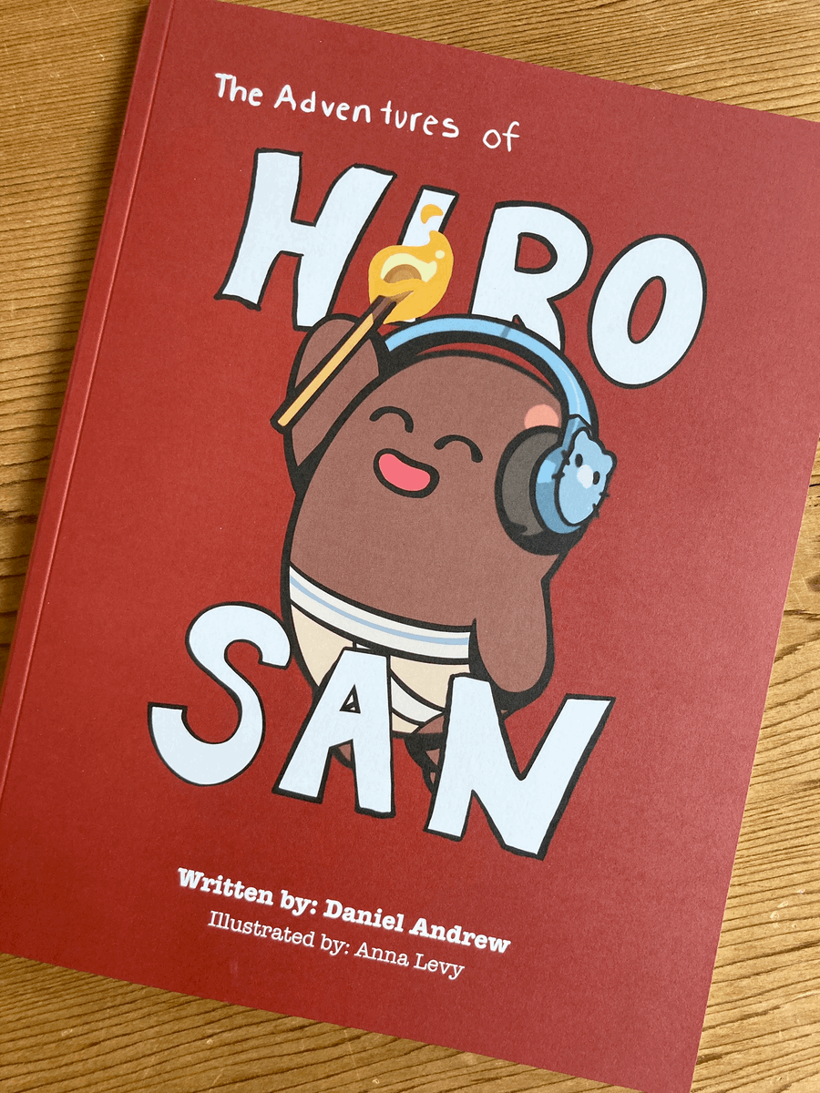 average_sunday's tweet photo. The Adventures of Hiro-San is the debut graphic novel illustrated by Anna Levy ( @aliengirl_eth) and written by @niftymillennial

Anna is an artist, illustrator and storyteller who is fascinated with the interplay between the self, human consciousness, and artistic expression. https://t.co/7JDBmWOsfg