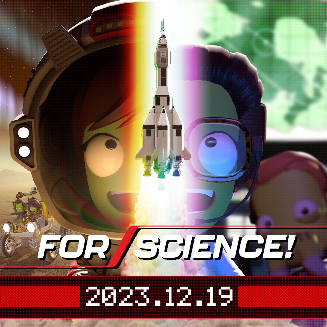 KSP2's first major milestone update #ForScience! arrives December 19th, 2023 🚀 Stay tuned for an all-new Dev Chat later this week diving into everything this update has to offer! 🎉