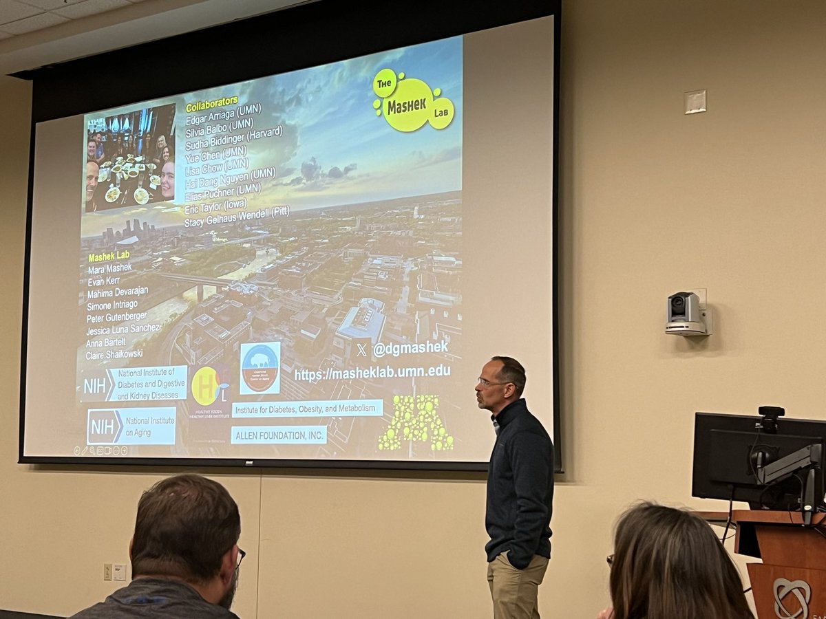 EspenLab's tweet image. Fantastic talk by @dgmashek at the @EastCarolinaDOI on lipid droplets.  @ECUResearch