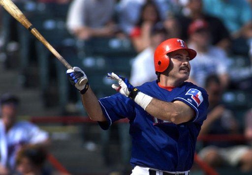 TheFrizz87's tweet photo. Who is your personal favorite Texas Rangers designated hitter?
I'm going with Rafael Palmeiro. https://t.co/M7z5MC1gCK