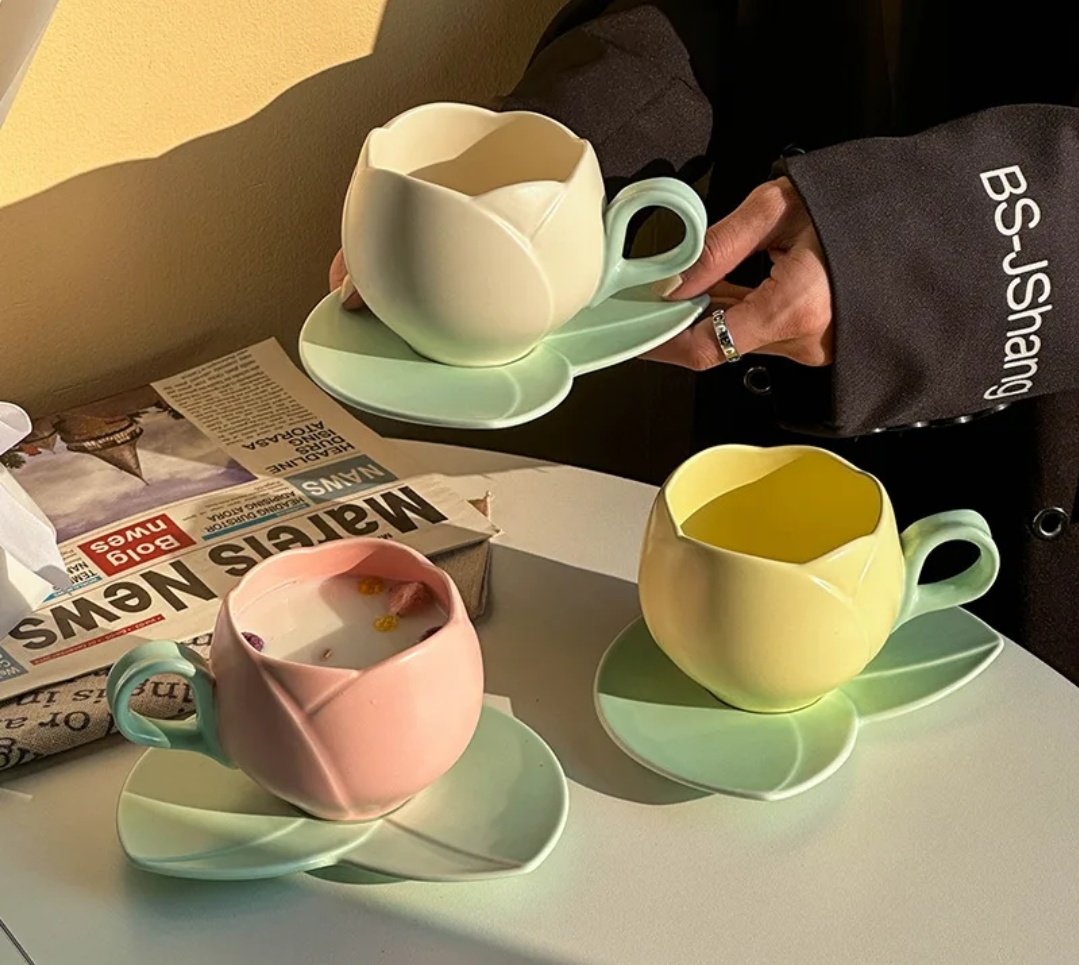 Ahora tú también quieres una taza flor.