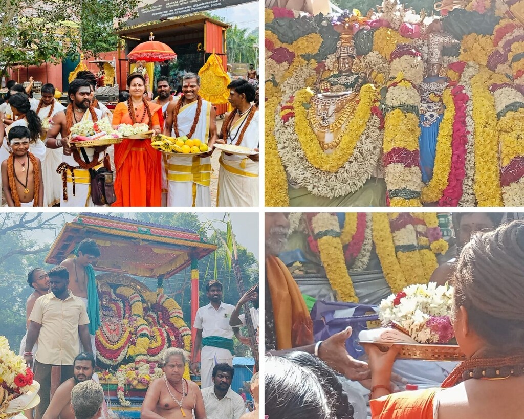 With the blessings of SPH Bhagavan Nithyananda Paramashivam, KAILASA Tiruvannamalai, Sri Nithyananda Jenma bhoomi, offered devotion and respects to Paramashiva during this auspicious Giri Pradakshina.
#Kailasa #Nithyananda #Devotion #Tiruvannamalai #Arunachaleshwara
<a href="/SriNith/">Nithya Srikumar</a>…