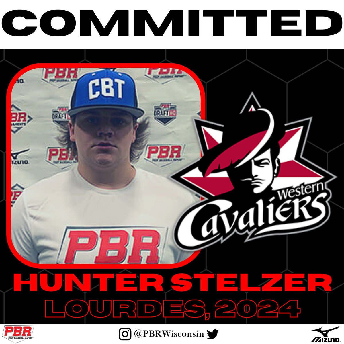 LHP Hunter Stelzer (Lourdes, 2024) commits to Western Technical College. Stelzer is a physical southpaw standing at 6-foot-4, 280-pounds. 👤PROFILE: loom.ly/RDUsQ0I