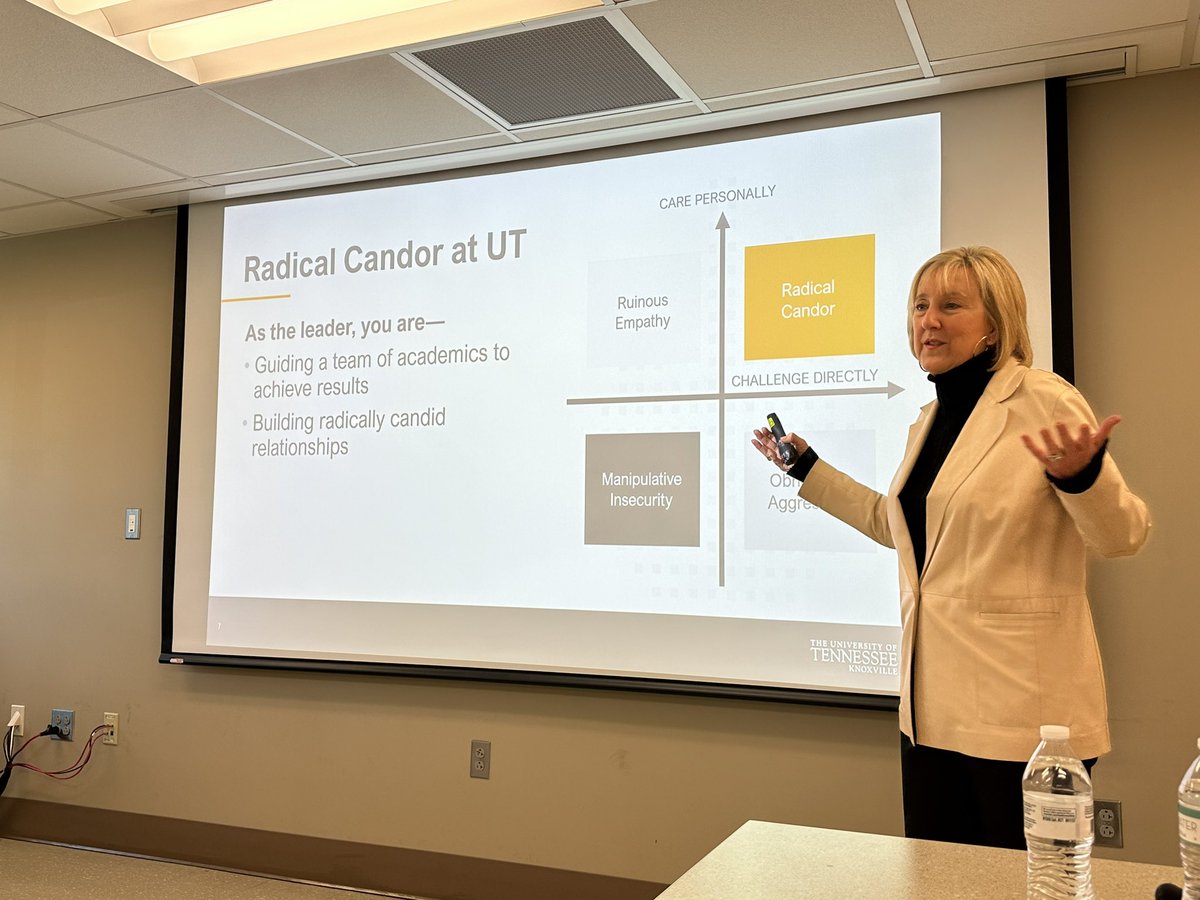 K_DeLong_24's tweet photo. Thank you to @UTKnoxville Chancellor Donde Plowman (@DondePlowman) for speaking to our @UTAgResEcon James L. Herbert Executive Seminar Series class today! Our class enjoyed learning about your leadership philosophy and vision! @billjohn40 https://t.co/y1LKxN6Cjc