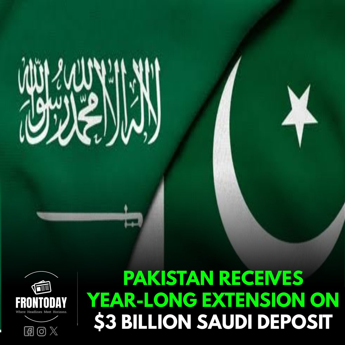 tas_800's tweet image. Saudi Arabia extends $3B deposit, boosting Pakistan's economy. 📈 SBP confirms ongoing support for growth. 💰 #SaudiSupport #PakistanEconomy