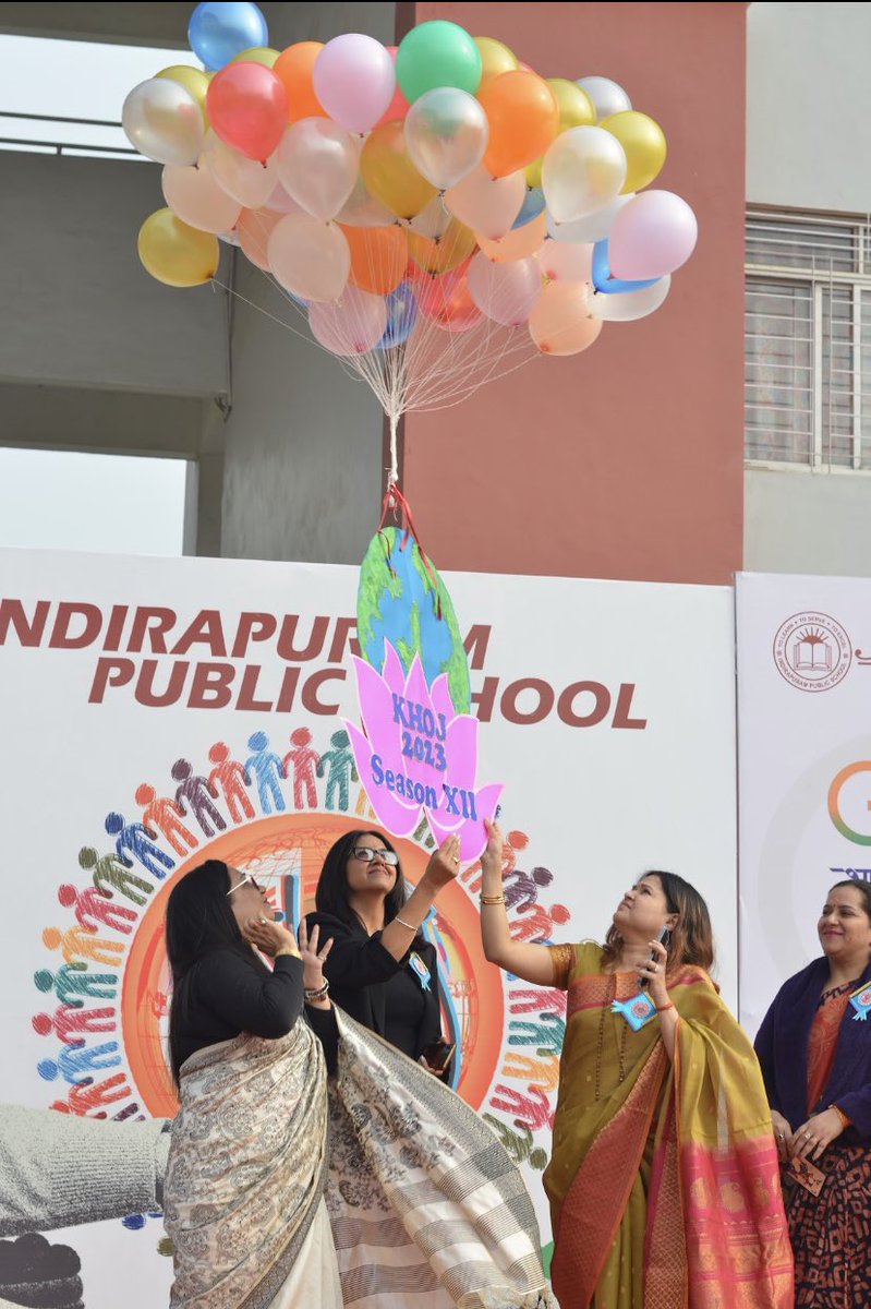 Indirapuram Public School, Crossings Republik tweet media