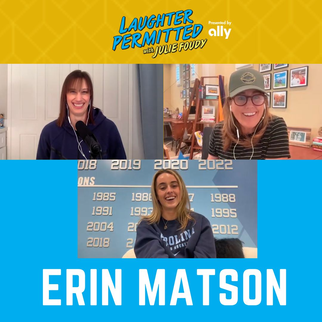 Yep, she won 4 national titles while a superstar at UNC, and now ANOTHER in her first year as Head Coach of UNC Field Hockey team. Dope Village, buckle up, Erin Matson @erinmatsonn  is in the house!!! ENJOY!
apple.co/3RkRX1v
spoti.fi/3Gk7W9M
#LaughterPermittedPod