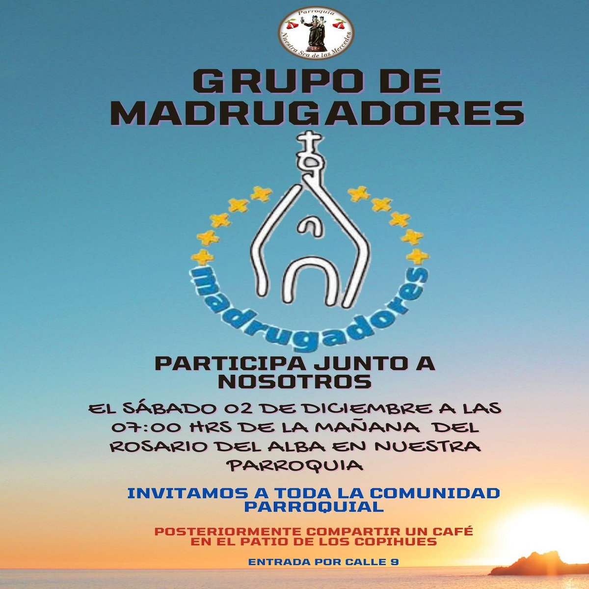 Iglesiadeconcon's tweet photo. Una invitación de los madrugadores de Concón. https://t.co/79gminaYNF