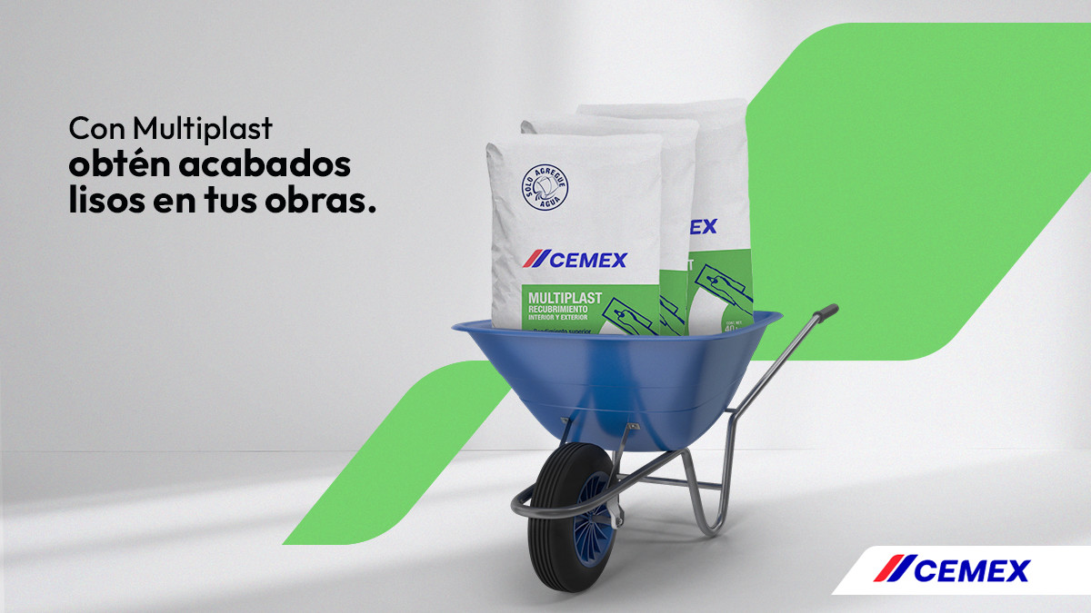 CEMEXMx's tweet image. #Multiplast es un recubrimiento para interiores y exteriores, que te permite lograr acabados lisos y duraderos en tus proyectos.
 
Te recomendamos aplicar una segunda capa del producto utilizando una llana metálica alisando la superficie.

bit.ly/3ekcmDb #Cemex