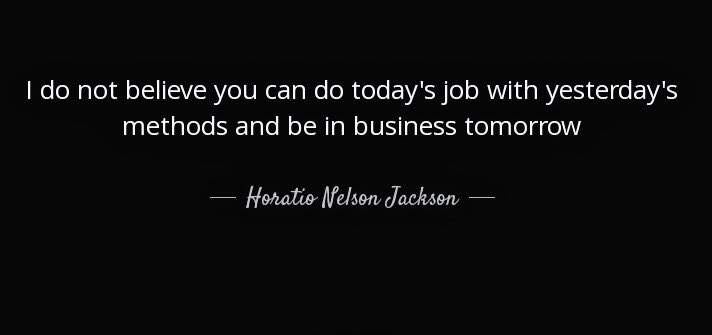 As educators, we must be willing to risk failure for the sake of innovation. Our students of today and tomorrow are relying on us to disrupt the status quo. #education