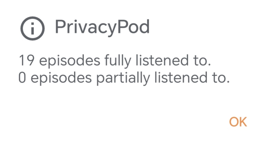 Norman (@noaasm_) on Twitter photo 2nd year in a row <a href="/PodPrivacy/">PrivacyPod</a> is No 1 in my podcasts yearly listening list.
Keep up the great and insightful work, <a href="/PilviAlopaeus/">Pilvi Alopaeus 🇺🇦🇪🇺🇫🇮</a> <a href="/tolvanhe/">Heikki Tolvanen</a> <a href="/ppokkyla/">Panu Pökkylä</a>, Milla Keller and everyone else from the PrivacyPod team! 👏 2nd year in a row <a href="/PodPrivacy/">PrivacyPod</a> is No 1 in my podcasts yearly listening list.
Keep up the great and insightful work, <a href="/PilviAlopaeus/">Pilvi Alopaeus 🇺🇦🇪🇺🇫🇮</a> <a href="/tolvanhe/">Heikki Tolvanen</a> <a href="/ppokkyla/">Panu Pökkylä</a>, Milla Keller and everyone else from the PrivacyPod team! 👏