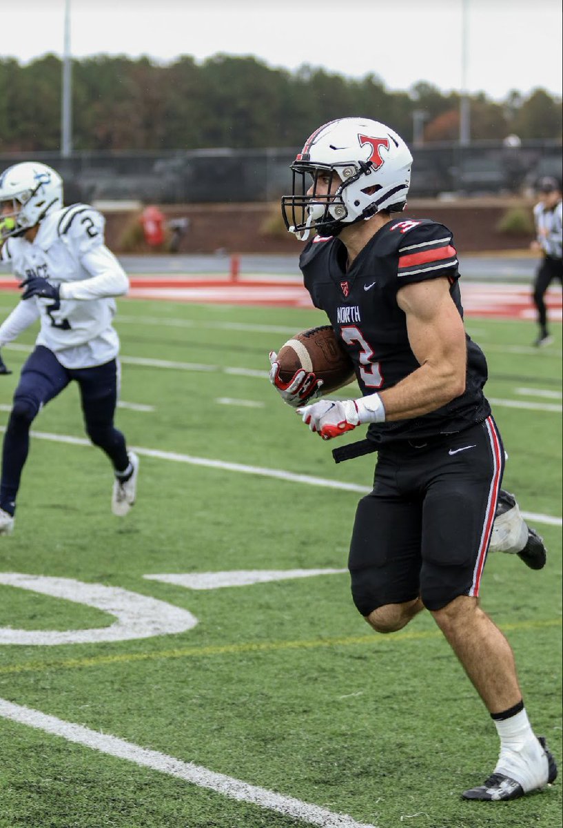 Brooks Thompson (@bthompson_3) on Twitter photo Senior Season Highlights
North Oconee High School(GA)
12-1
2-Way Starter
(WR/DB)
Region 8-4a Defensive Player of the Year
<a href="/CoachAurandt/">Tyler Aurandt</a> <a href="/CoachWillPeters/">Will Peters</a> <a href="/CoachDoehrman/">Kurt Doehrman</a> <a href="/RecruitNorthFB/">North Oconee Football Recruiting</a> <a href="/NOHSFootball/">North Oconee Football</a> <a href="/RecruitGeorgia/">Recruit Georgia</a>
hudl.com/v/2Meqh8 Senior Season Highlights
North Oconee High School(GA)
12-1
2-Way Starter
(WR/DB)
Region 8-4a Defensive Player of the Year
<a href="/CoachAurandt/">Tyler Aurandt</a> <a href="/CoachWillPeters/">Will Peters</a> <a href="/CoachDoehrman/">Kurt Doehrman</a> <a href="/RecruitNorthFB/">North Oconee Football Recruiting</a> <a href="/NOHSFootball/">North Oconee Football</a> <a href="/RecruitGeorgia/">Recruit Georgia</a>
hudl.com/v/2Meqh8