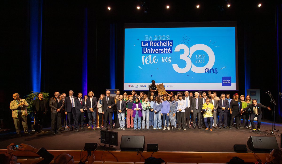 [🎂 30 ans] Retour sur une soirée mémorable : hier soir, La Rochelle Université a clôturé son année #anniversaire en beauté lors d'une soirée de gala riche en partages !