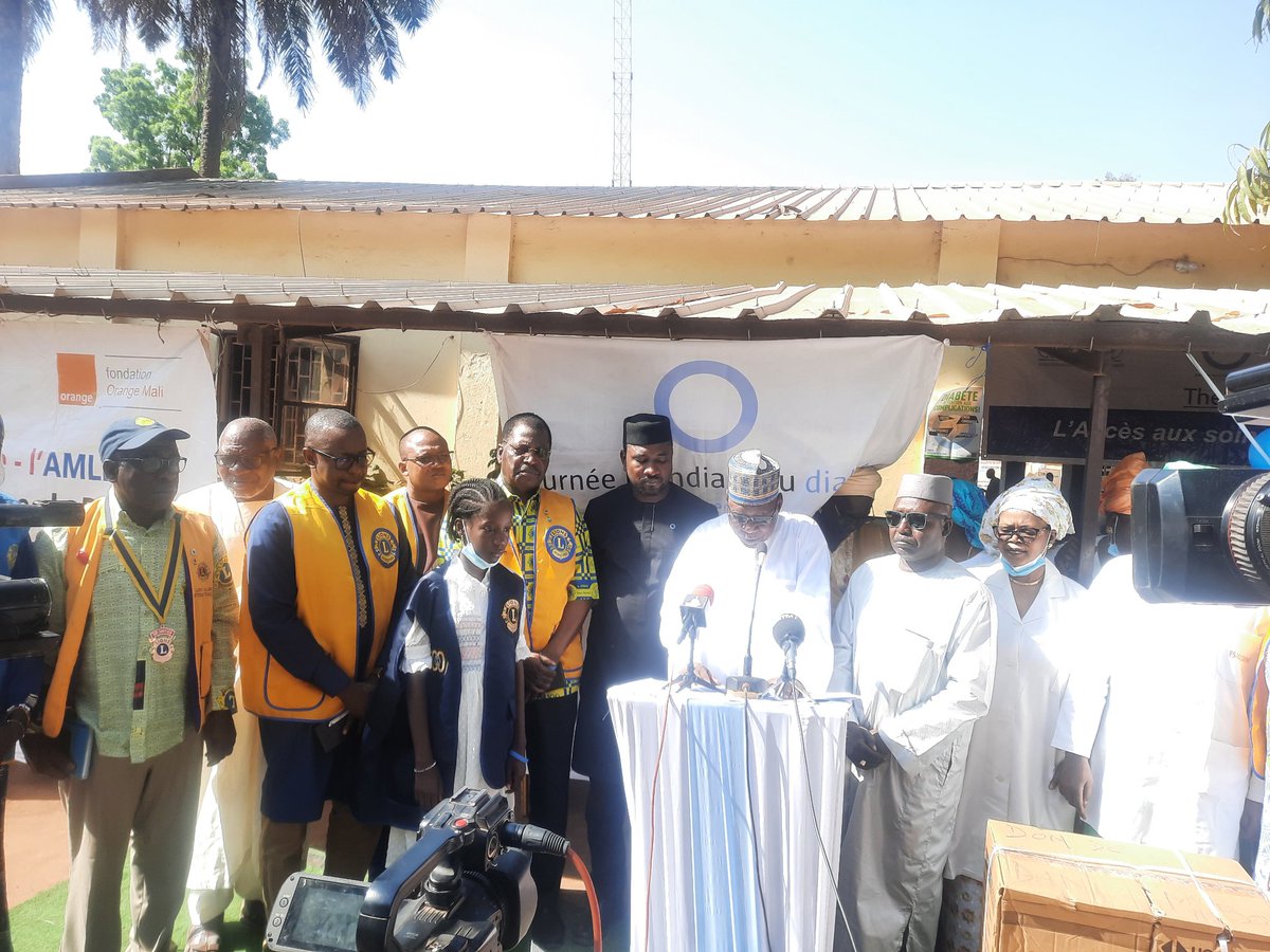 docboukenem's tweet photo. #JournéeMondialeduDiabete
#JMD2023
@Lionsclubs
@WeServe
@Orange_Mali
#WorldDiabetesDay
Célébration en grande pompe de la clôture ce 25 novembre dans les locaux du Centre de Lutte Contre le Diabète (CLCD) du mois de sensibilisation au diabète. https://t.co/cWPKT7qSep