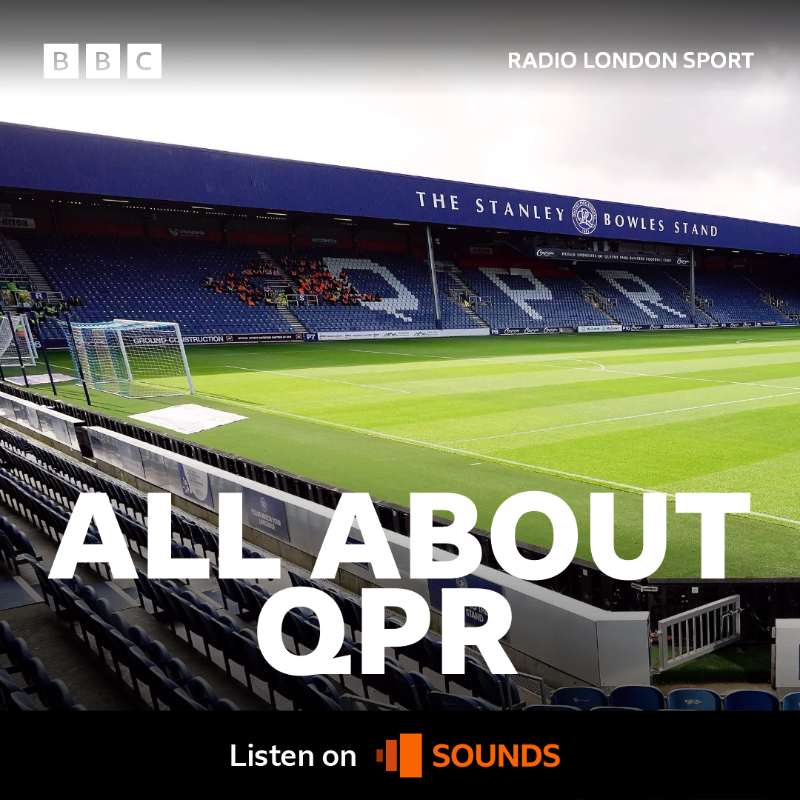 BBCLondonSport's tweet photo. 𝗔𝗟𝗟 𝗔𝗕𝗢𝗨𝗧 𝗤𝗣𝗥! 🔵⚪️

@NickGodwinsport is shining the spotlight on the Super Hoops this evening, featuring...

🔹 @QPR's @SteveCook28
🔹 @danevansftbl
🔹 @AlexBullamore3
🔹 10 Questions - @sammyparkin_

7-8pm | Listen via @BBCSounds 👇 #QPR