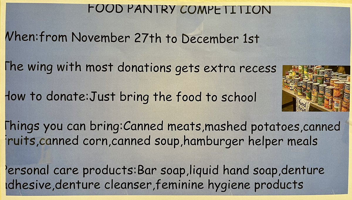 Our <a href="/CISKnights/">CIS Knight Nation</a> Student Council has been hard at work helping our community - this week they’ve hosted Wing Wars to collect for our Kings Local Food Pantry!  Which wing will win?!?!
