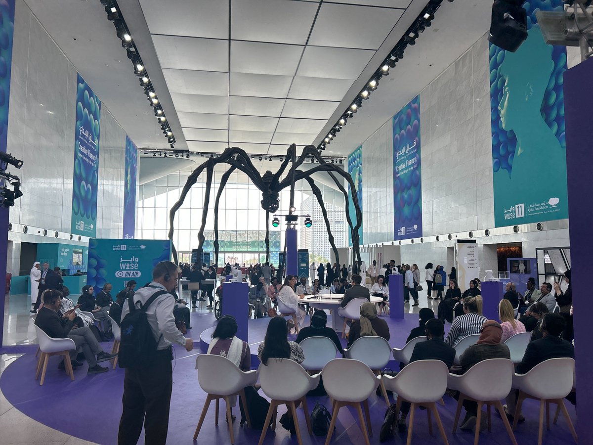 MagnetCanada's tweet photo. 🎤 Exciting news! Mark Patterson is at WISE Global Summit to discuss "Innovating Edu in the Age of AI: Strategies for Effective Transformative Change." 🌍 Ready to explore systemic shifts and collaborative strategies shaping the future of education! 🚀💡 #WISESummit #WISE11 #AI https://t.co/LJLSzW80vK