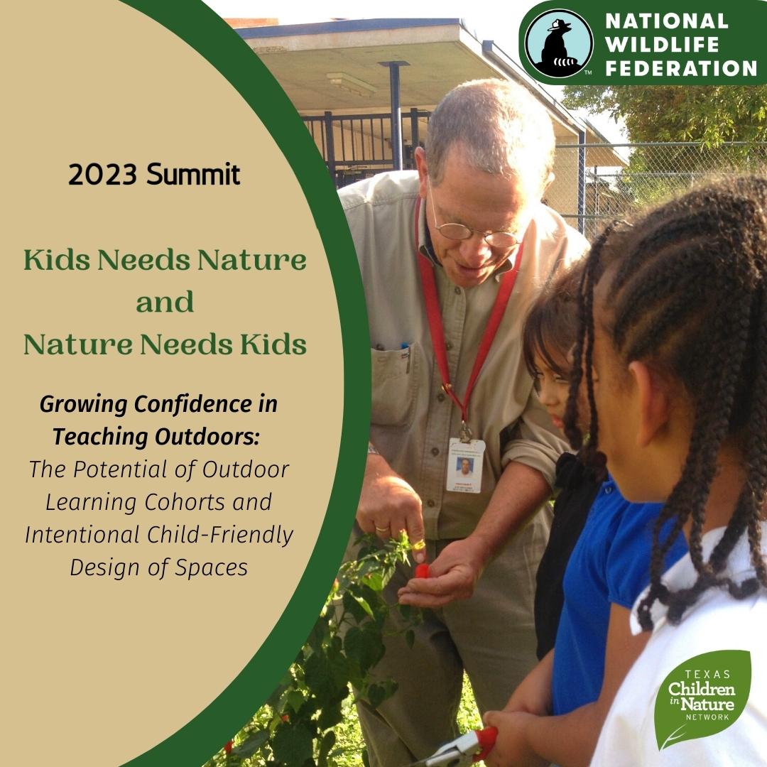 We are excited to present at the @TXChildren Summit Dec. 6-8! Register today to join us and other partners from across the state to learn more about the Children in Nature movement and the great work to engage more children and families in nature across the state.@EcoSchoolsUSA