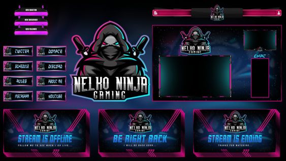 #Overlay #Designer #TwitchStreamers #digitalart #artwork #creativity #streaming #TwitchStreamers