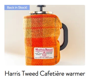 Back in stock, but rarely for long...

Don't forget to order the coffee to go in it! 🤣

skydancer.coffee/store

#coffee #harris #harristweed #uist #coffeelovers