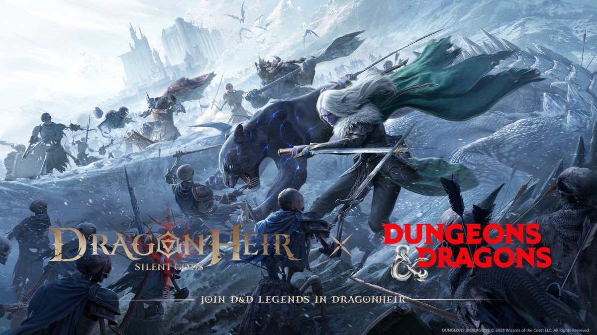 Dragonheir_SG's tweet photo. Drizzt freed Guenhwyvar from her owner, and the two managed to escape to the surface world in the Forgotten Realms. Are you willing to have them join you as combat companions in Dragonheir?

#dragonheir #dragonheirsilentgods #collobration #DND
🔥Download Dragonheir NOW: https://t.co/UNPunZ2pDJ
