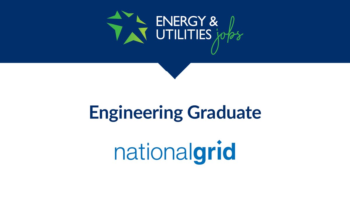 EandUJobs's tweet image. Working at National Grid, you won’t just be touching the lives of almost everyone in the UK – you’ll be shaping the way we use and consume energy for generations to come.  #workwithus #graduateprogramme

Apply now: bit.ly/47Rxk2x