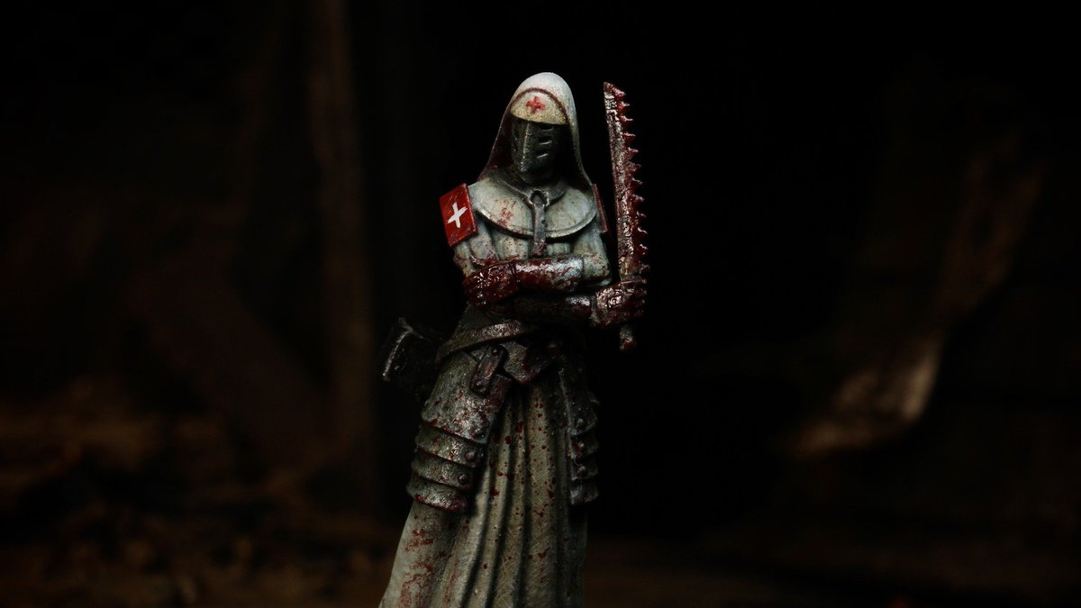 We are extremely proud to present the first official Trench Crusade photographs painted by Alessandro Bonavero of the Dark Ages Workshop!
His unique style,  vision and skill at creating dramatic photography to match his painting style is the perfect match for Trench Crusade.