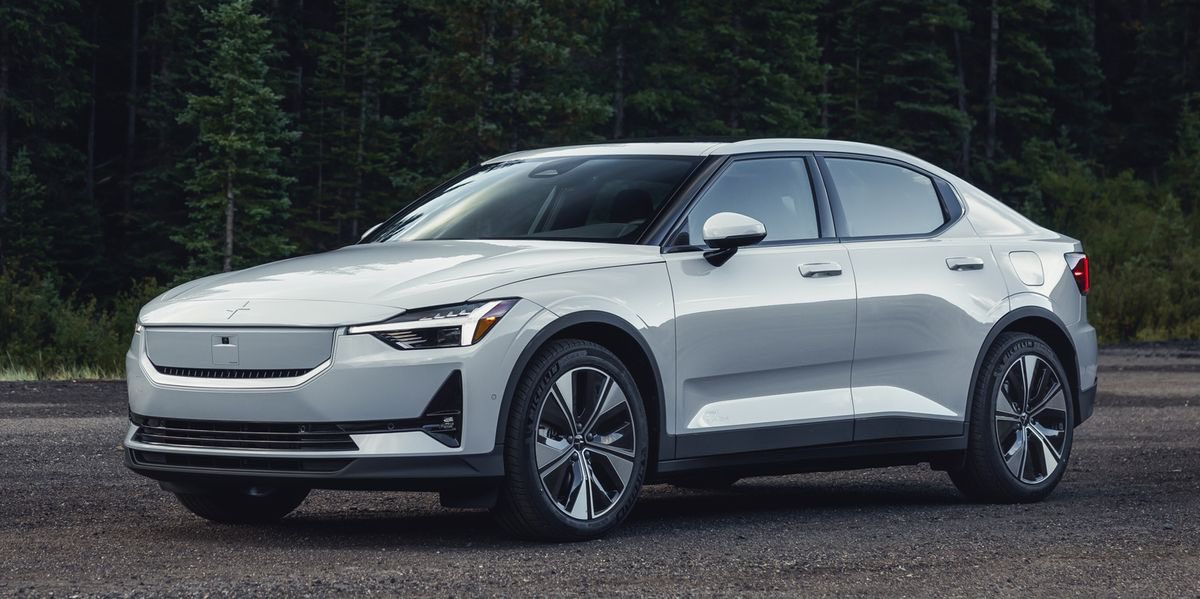 electric_is_key's tweet photo. The 2024 Polestar 2 starts at $49,900 for the single-motor model. The dual-motor, AWD model begins at $55,300.

Acceleration 0-62 mph: 4.4 to 7.4 seconds 

Range: 240 miles 

Battery charge time: 31 minutes to charge from 10 to 80 percent at a maximum power of 133 kW. #Future #electric #polestar #EV #charging #USA #NACS
