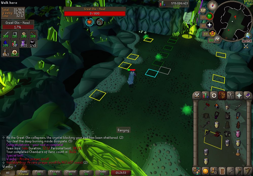 WebbySAO's tweet photo. I don’t do solo raids. But what the fuck jagex what a solid update… https://t.co/pD6SBRqI1X