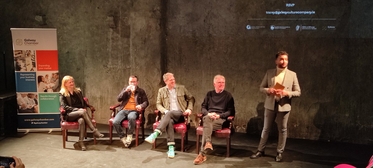 Culture Connects <a href="/DruidTheatre/">Druid Theatre</a>  brought to Galway by <a href="/galwaycultureco/">Galway Culture Company</a> and <a href="/GalwayChamber/">Galway Chamber</a>