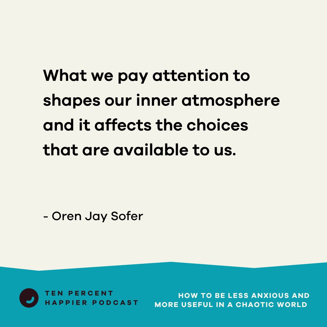 How can we be less anxious and more useful in a chaotic world? @orenjaysofer joins @danbharris on the podcast. Listen now: link.chtbl.com/2AaoaUS5