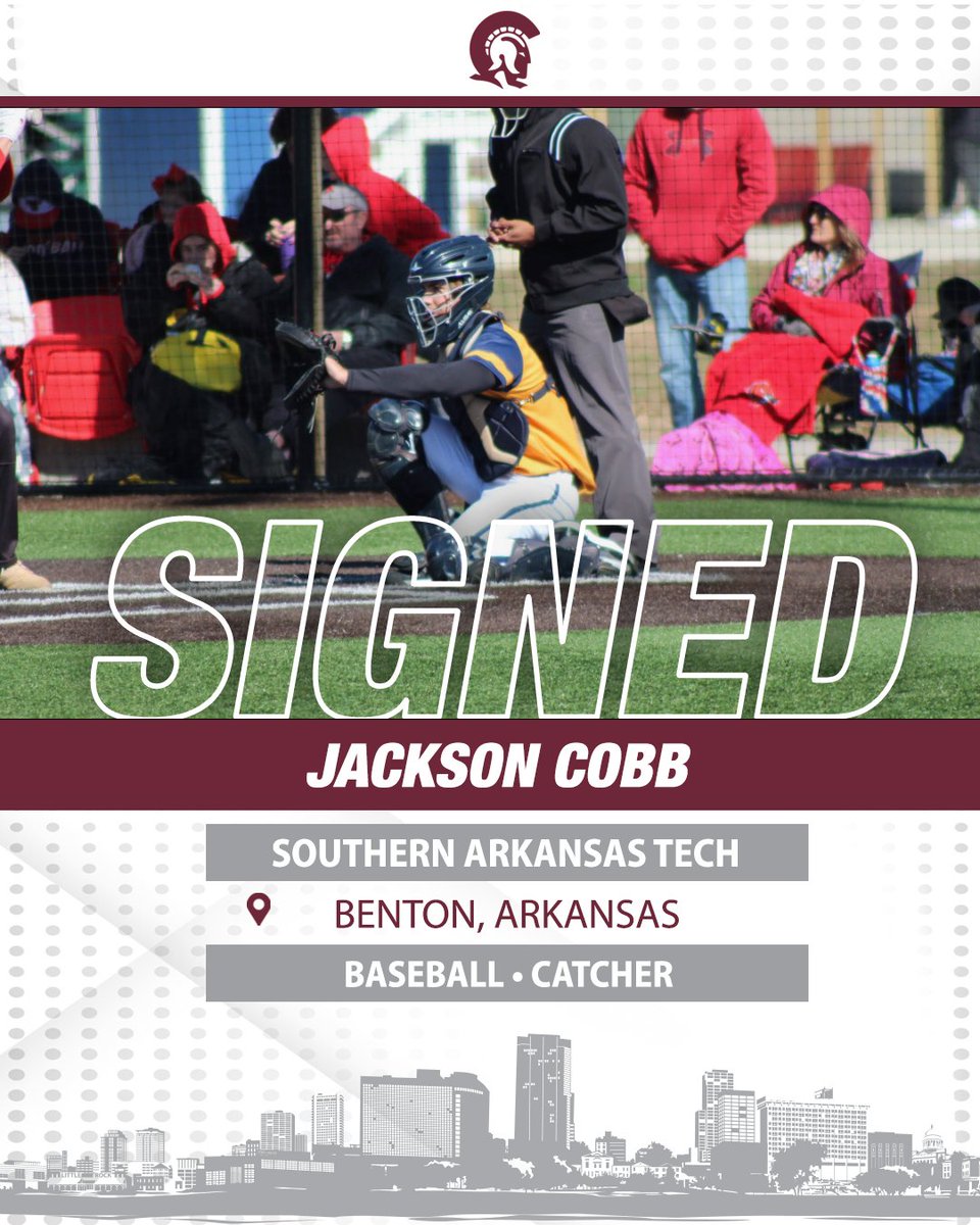 🚨 OFFICIALLY A TROJAN 🚨 

Little Rock Baseball welcomes Jackson Cobb to the team!

#LittleRocksTeam
