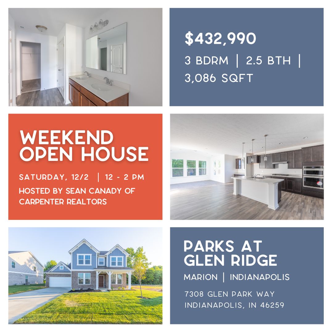 PyattBuilders's tweet photo. Join Sean Canady of Carpenter Realtors for this weekend's open house in Indianapolis, Indiana. Details below!

Saturday, 12/2  | 12 - 2 PM

7308 Glen Park Way | Indianapolis, IN 46259
🛏 3 beds
🛁 2.5 baths
📐 3,086 square feet https://t.co/5luu31HmqC
