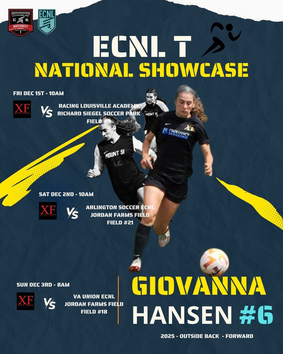 Schedule for ECNL Tennessee - Ready to get it done! Let's Goooo! <a href="/LVHoosierGK/">Andre Luciano</a> <a href="/PrepSoccer/">Prep Soccer ⚽️</a> <a href="/TopDrawerSoccer/">TopDrawerSoccer</a> <a href="/katedeines/">Kate Deines Krieger</a> <a href="/totalglobalspts/">Total Global Sports</a> <a href="/USYNT/">U.S. Soccer YNT</a>  ⚽️🔥🔥