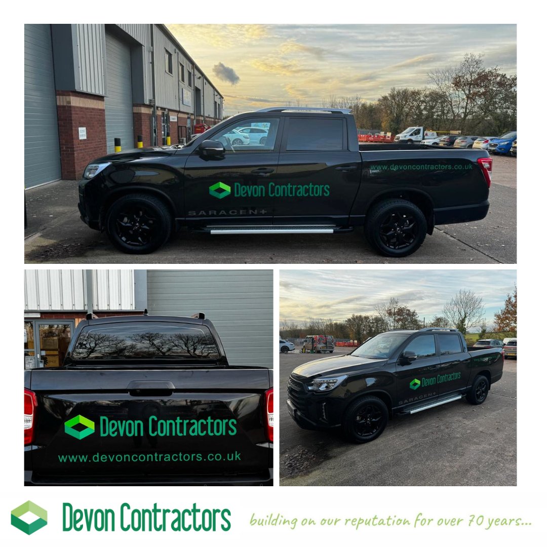 We would like to formally welcome Adam Wright to the Devon Contractors team as a Senior Project Manager! Due to living in a rural part of the South West, he was very specific in wanting a vehicle to suit, so we hope that he is happy with the latest vehicle in our fleet… 🛻