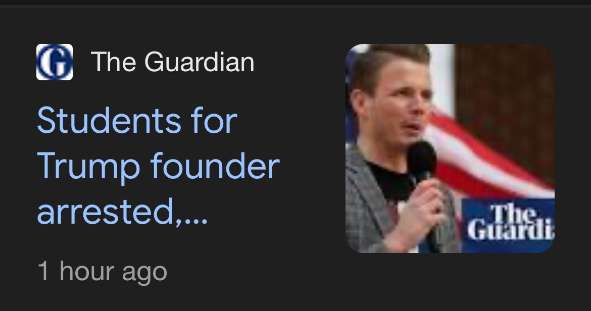 JustrumpP's tweet photo. #TrumpStudents founder #RyanFournier CLEARLY isn’t bright, he supports ME!  Now he is a criminal (allegedly) for hitting a woman with a gun??  My supporters just can’t wait for lawless America.  #radicalalert #Criminal #Trump #dwts  #MAMA2023 https://t.co/IOsbPhhF5D