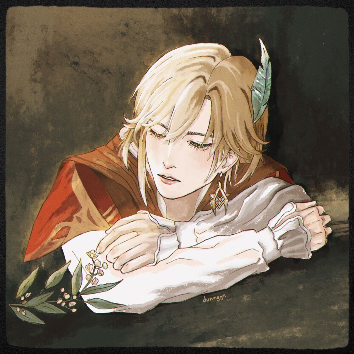 _dvnngyn's tweet photo. the embodiment of the laurel #kaveh #genshinimpact https://t.co/Ct1Cec9PDa