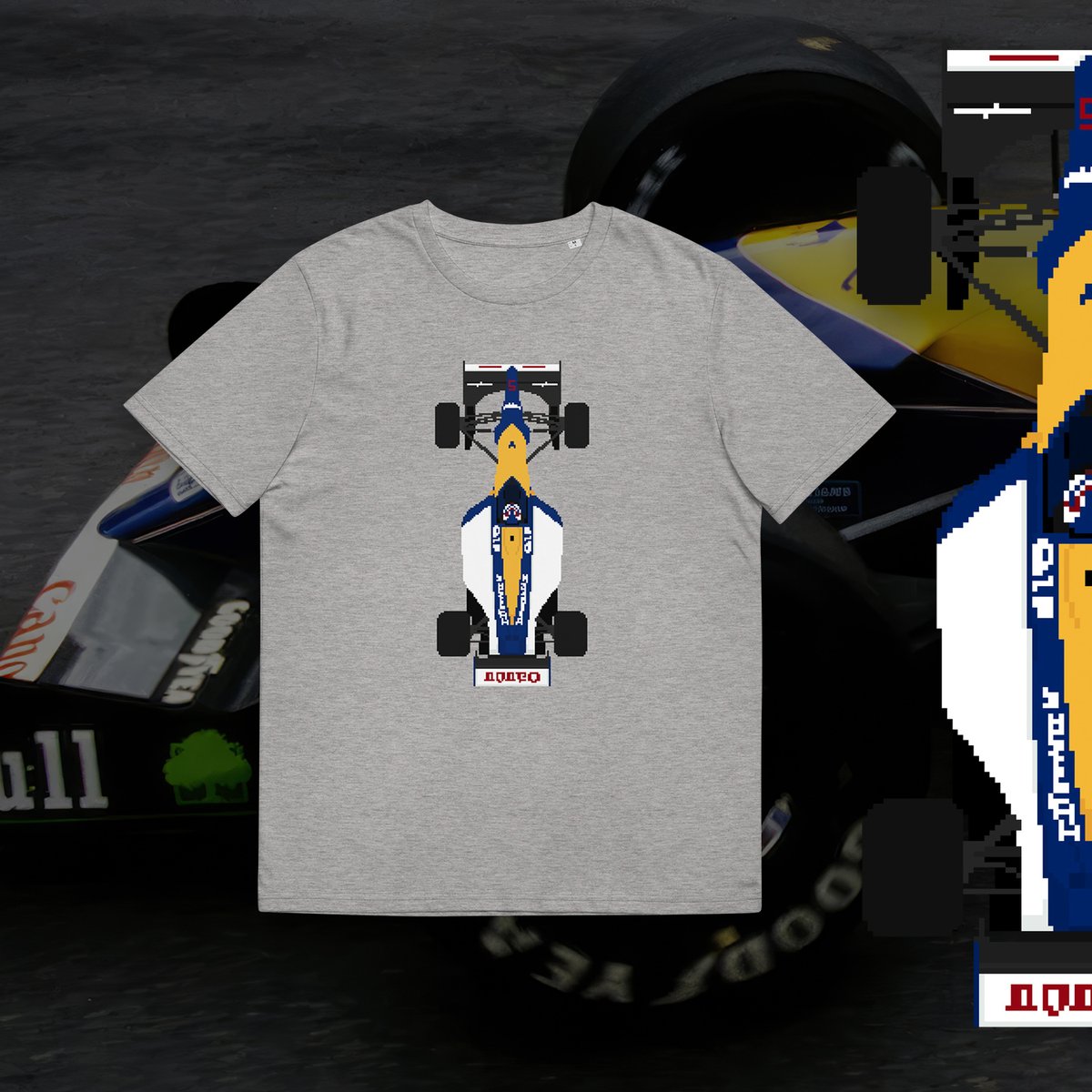The cornerstone of the collection - red 5, 90's engineering excellence, the ‘tash, the ‘92 Silverstone memories - always iconic in our opinion.
Needless to say, we're big fans of the Wlliams FW14B

The CANVA5 FW14B collection is available online now!
#canva5race #f1 #WilliamsF1