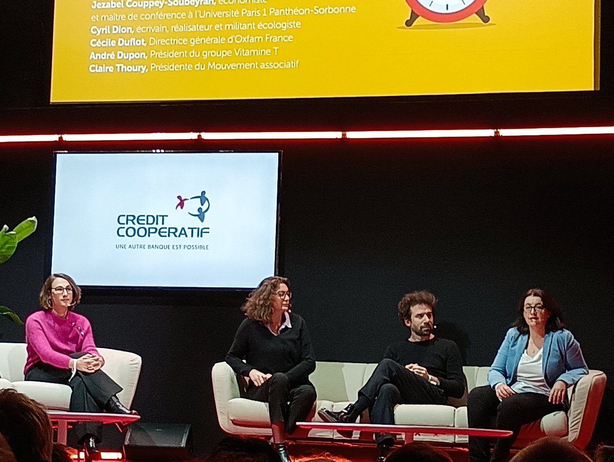 CoopFR's tweet photo. Joyeux anniversaire au @credit_coop_ 🎂130 ans🎂qui ouvre sa soirée avec des personnalités qui donnent envie de se mobiliser pour la transition écologique et sociale !🙏
"Nous pensons que le progrès humain résulte de nos choix" nous dit @jsaddierESS, président de la banque #coopérative.