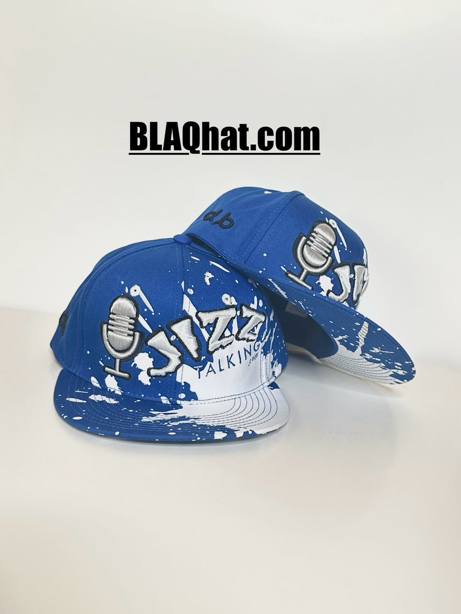 Another happy customer gets his official <a href="/JizzTalking/">Jizz Talking</a> <a href="/yankzpat/">Patrick Palmer</a> embroidered hats designed &amp; stitched by me! Order yours now at BLAQhat.com <a href="/RicomaHQ/">Ricoma Embroidery</a> #3Dpuff #embroidery #snapback